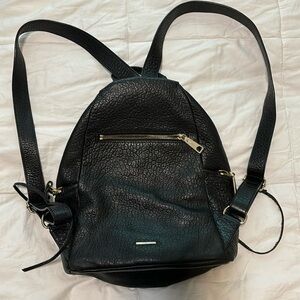 Rebecca Minkoff Black Leather Backpack